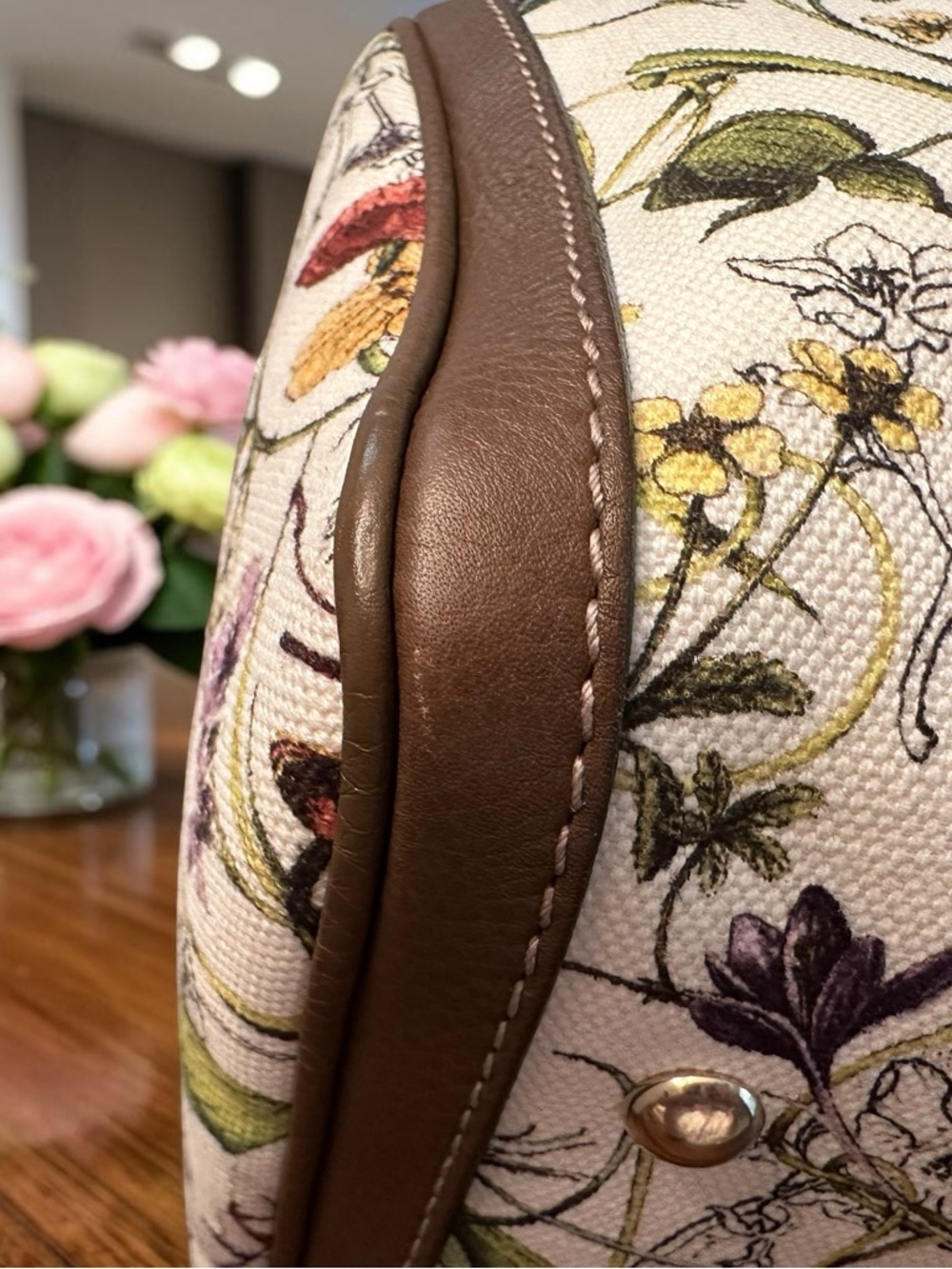 Gucci Flora Infinity Joy Boston Bag - Picture 7 of 15